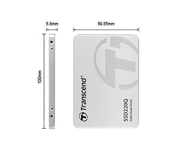TRANSCEND SATA III SSD220Q 500 GB TRANSCEND SATA III SSD220Q 500 GB